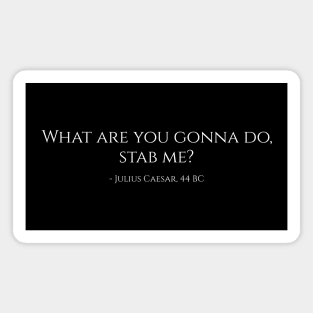 Funny Julius Caesar Classical Ancient Roman History Gift Magnet